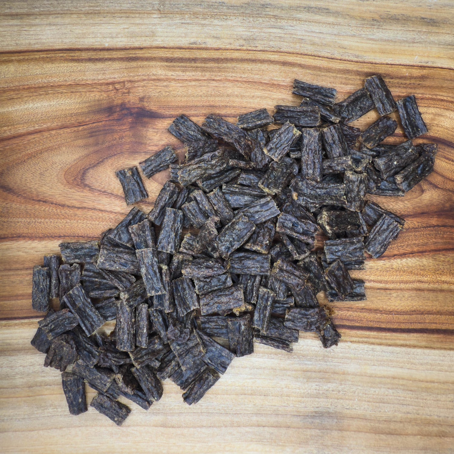 Detailed view of Bondi Bites beef dog treats texture